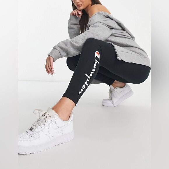 Champion Leggings with Large Side Logo (s) - Picture 4 of 10